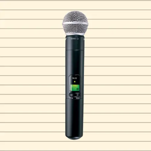 Shure SLX2/SM58 : Best Wireless Microphone for Church