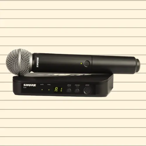 Shure BLX24/SM58 Wireless Microphone System