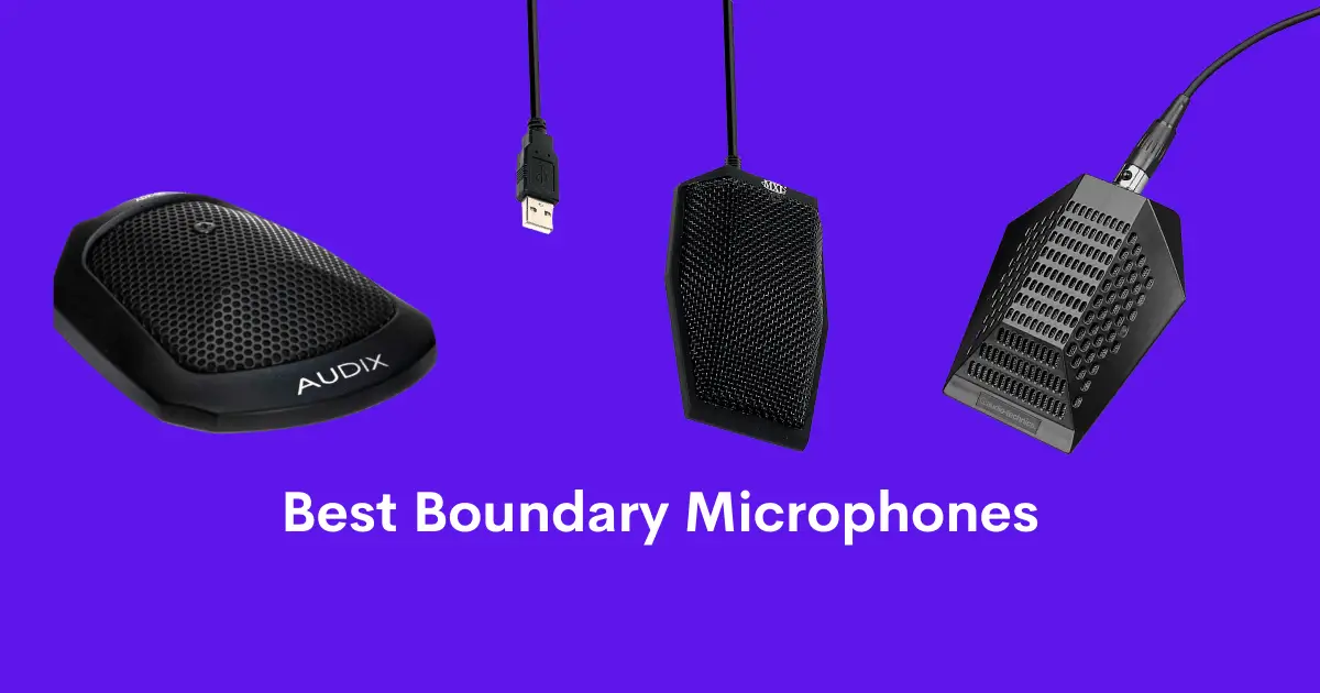 Best Boundary Microphones