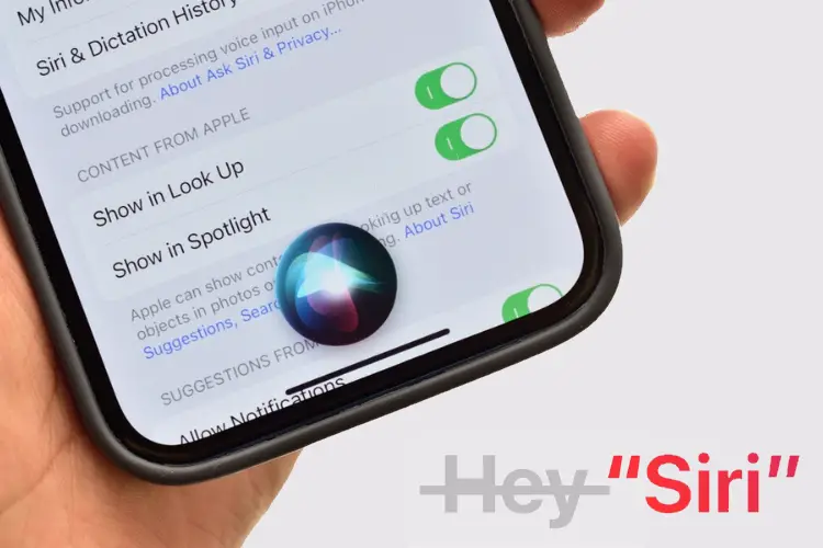 Can you just say Siri instead of Hey Siri?